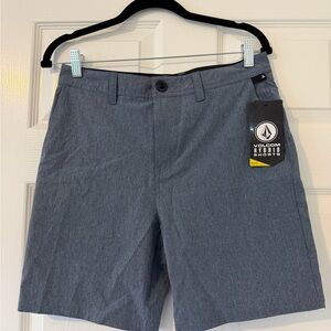 Volcom Men's Charcoal Hybrid Shorts